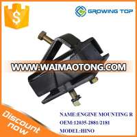 Long working life engine mount 12035-2881 for HINO Z0484